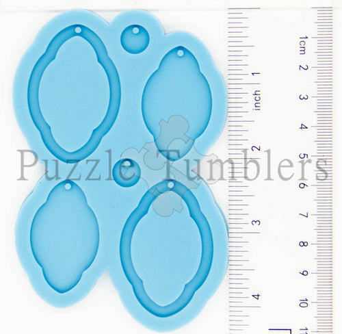 NEW Cloud Chevron Earring Trio Mold