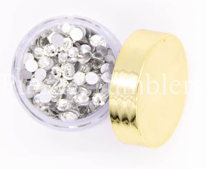 NEW Clear Rhinestones AB/Clear Glass Crystal Stones (NON-Hot Fix) SS20
