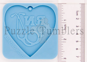 NEW Nurse Heart Molds Blue