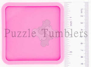 NEW Square Coaster Mold PINK