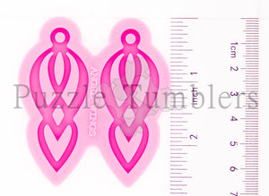 NEW Earring Molds with Heart Large & Small