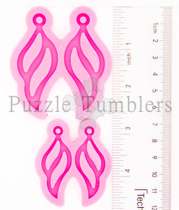 NEW Earring Molds with Swoosh Large & Small