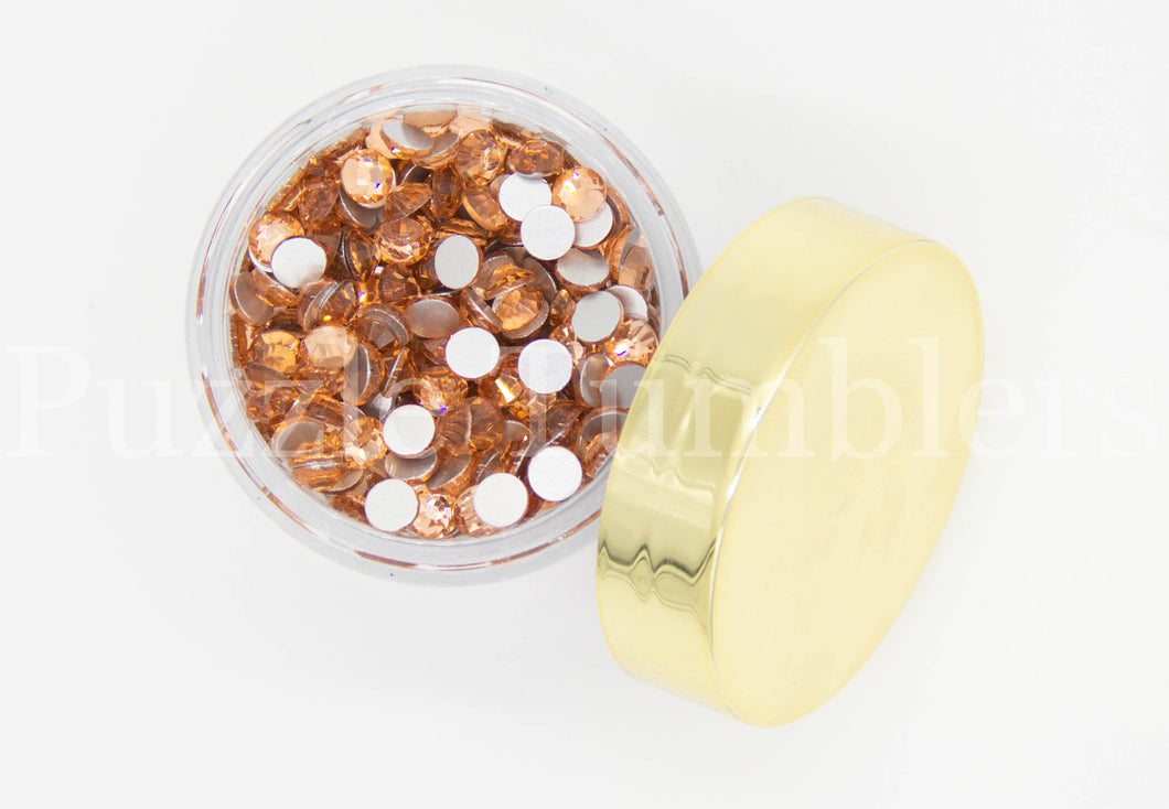 NEW Cantalope Rhinestones AB/Clear Glass Crystal Stones (NON-Hot Fix) SS20
