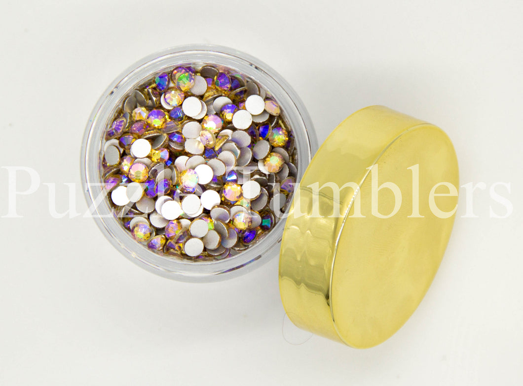 NEW Honey-Moon Rhinestones AB/Clear Glass Crystal Stones (NON-Hot Fix) SS16