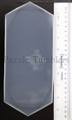 NEW Large Hex Rectangle - CLEAR Mold
