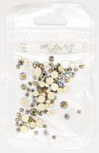 Load image into Gallery viewer, SMALL BLING Starter Kit Rhinestones Glass AB/Glass Stones - Flat Back (NON-Hot Fix) VARIETY