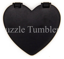 Load image into Gallery viewer, NEW Heart and Flower Shaped Single and Double MIRROR with 3M Backing