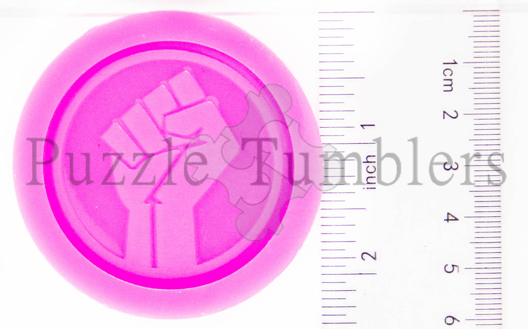 New Fist Earring BADGE REEL Mold