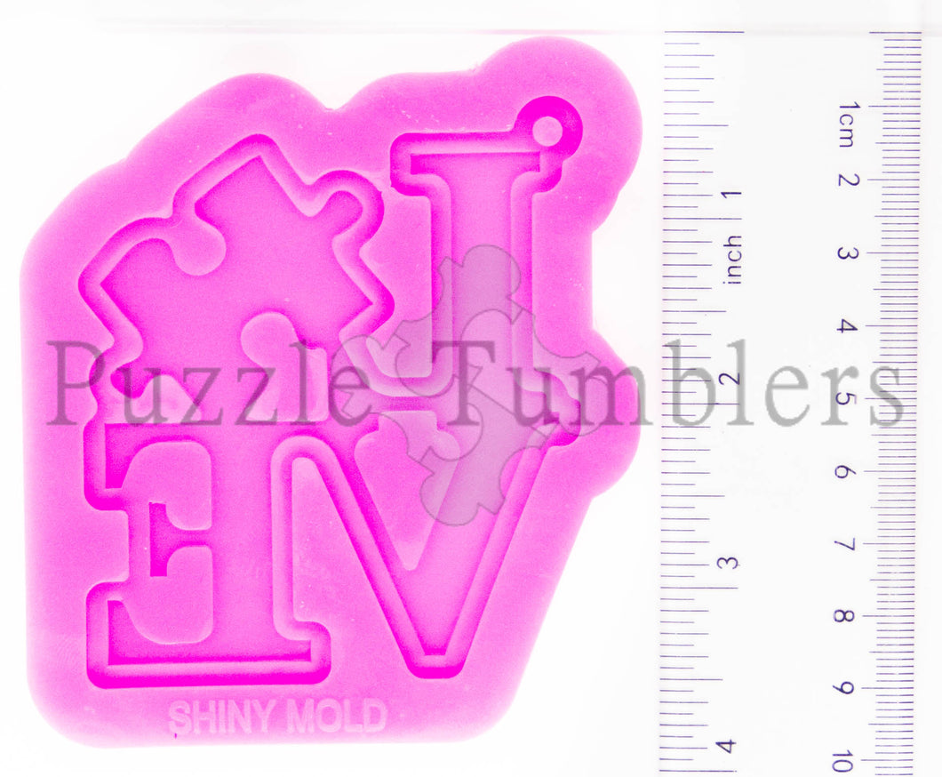 NEW Love Puzzle Mold - $7.50