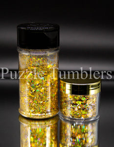 LOST TREASURE - HOLORGRAPHIC CHUNKY MIX GLITTER
