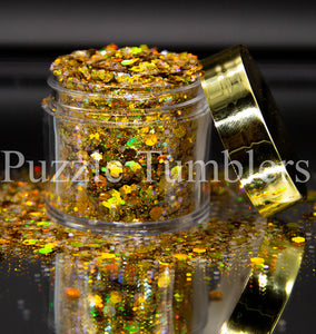 LOST TREASURE - HOLORGRAPHIC CHUNKY MIX GLITTER