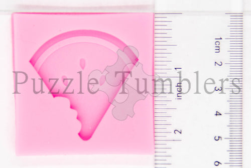 NEW Watermelon Slice with Bite  Mold - Pink