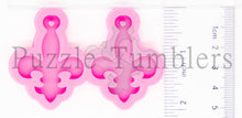 Load image into Gallery viewer, NEW Fleur De Lis Earring SM &amp; MED Mold - Pink