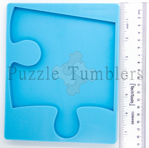 NEW PUZZLE PIECE - Agate Quadrants - HUGE Coaster Molds