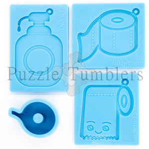 NEW TOILET PAPER THEME MOLDS ***AVAILABLE NOW***