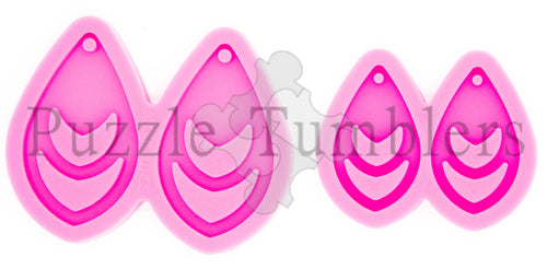 New Earring VV Hoop Mold (Small & Large)
