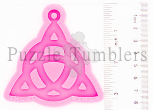 NEW Triangle Circle Symbol Mold Pink $6.25