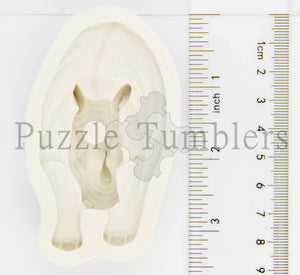 NEW LX Rhino Straw Topper Mold White