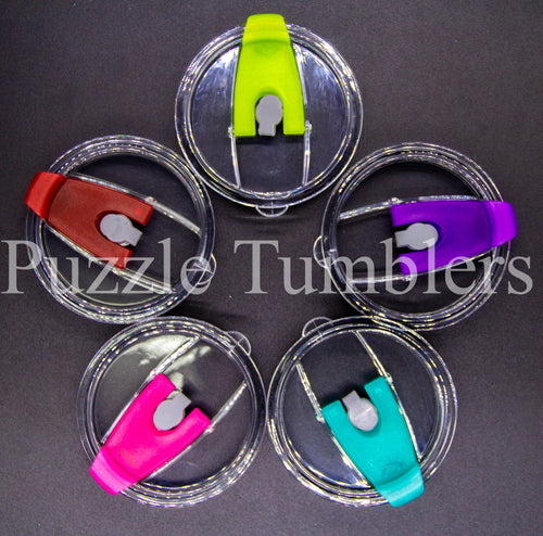 NEW SUMMER 30oz 2-in-1 Leak Proof Upgraded Lids (10 COLORS) - $1.75 (30oz CURVE ONLY)