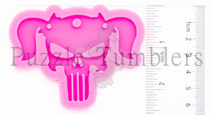 NEW Girl Skull Mold - PINK Mold