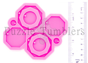 NEW Hex Earring Pallet - PINK Mold