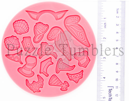 NEW XL Shape Pallet Mold - $12.00 (Ears, Hats, Wings, Shells, and MORE)