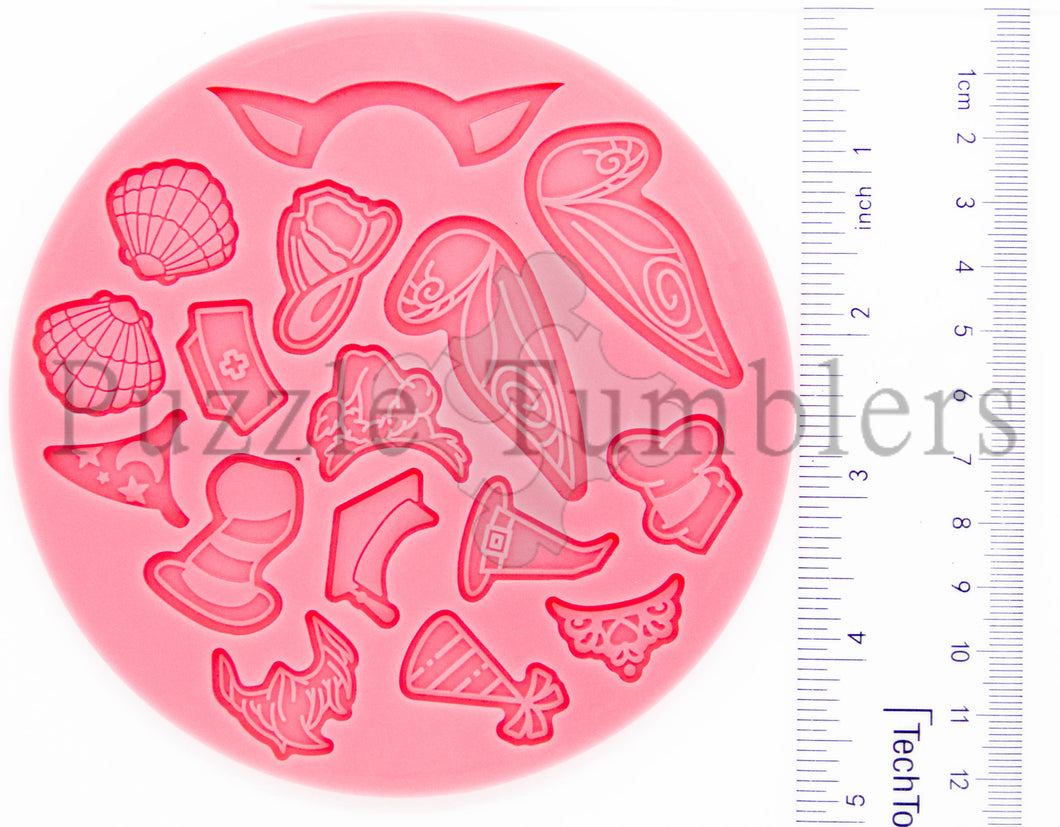 NEW XL Shape Pallet Mold - $12.00 (Ears, Hats, Wings, Shells, and MORE)