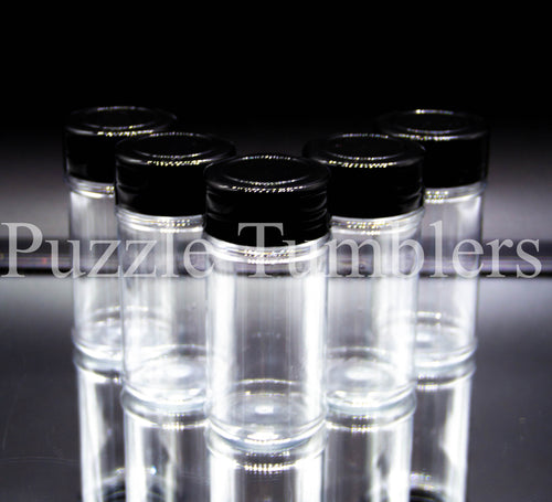 NEW 3.5oz SHAKER Jars with Black Cap (EMPTY) SINGLE & 5 pack