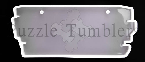 NEW Abstract Rectangle Sign Mold (with 2 holes)