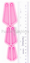 Load image into Gallery viewer, NEW Angle Earrings PINK $6.25