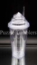 Load image into Gallery viewer, 18OZ PLASTIC DOUBLE WALL - ICE CREAM LID