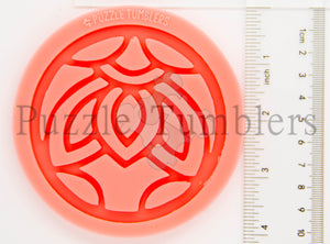 CUSTOM MOLD: Floral Coaster *May have a 14 Day Shipping Delay (C6)