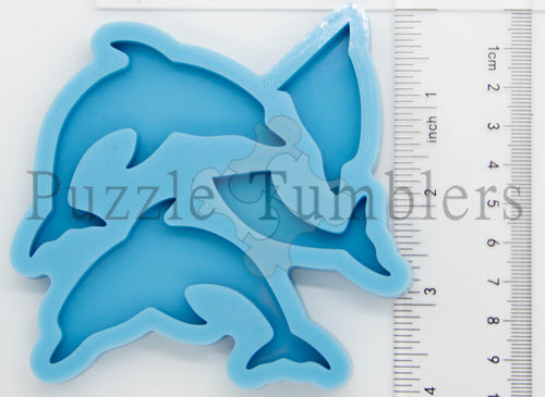 NEW - DOLPHIN STRAW TOPPER - NEW MOLD