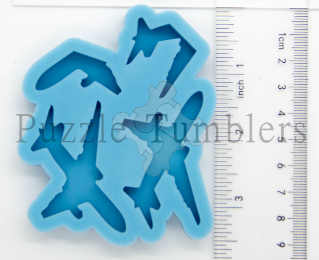 NEW AIRPLANE STRAW TOPPER - NEW MOLD