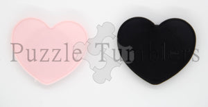 NEW Heart Phone Grip with Beveled Edge + 3M Backing (BLACK, PINK, WHITE)