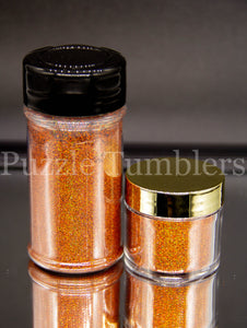 RUSTIC ORANGE - HOLOGRAPHIC FINE GLITTER