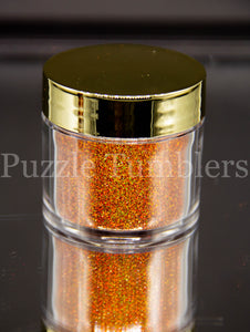 RUSTIC ORANGE - HOLOGRAPHIC FINE GLITTER