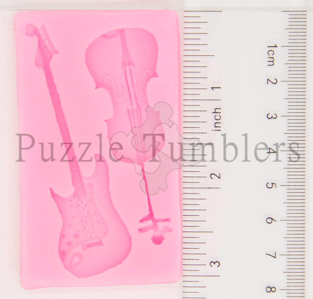 NEW Guitar & Violin Music Mold - Pink
