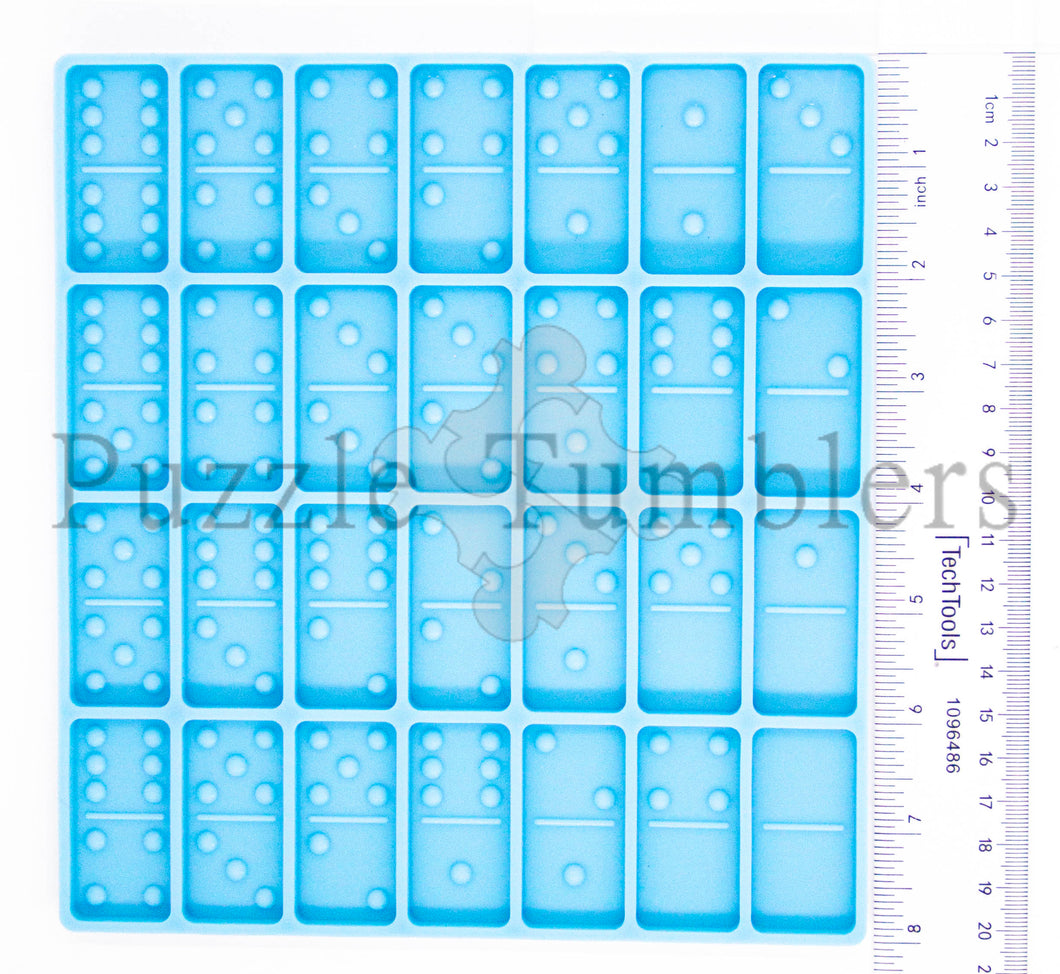 NEW XXL 'THIN' Single Piece - Domino Mold Blue