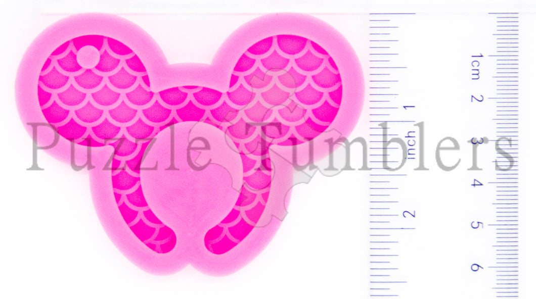 NEW Mouse Headband with Scales - PINK Mold