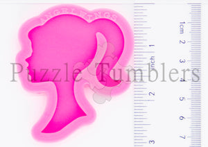 New Doll Head / Portrait - PINK Mold