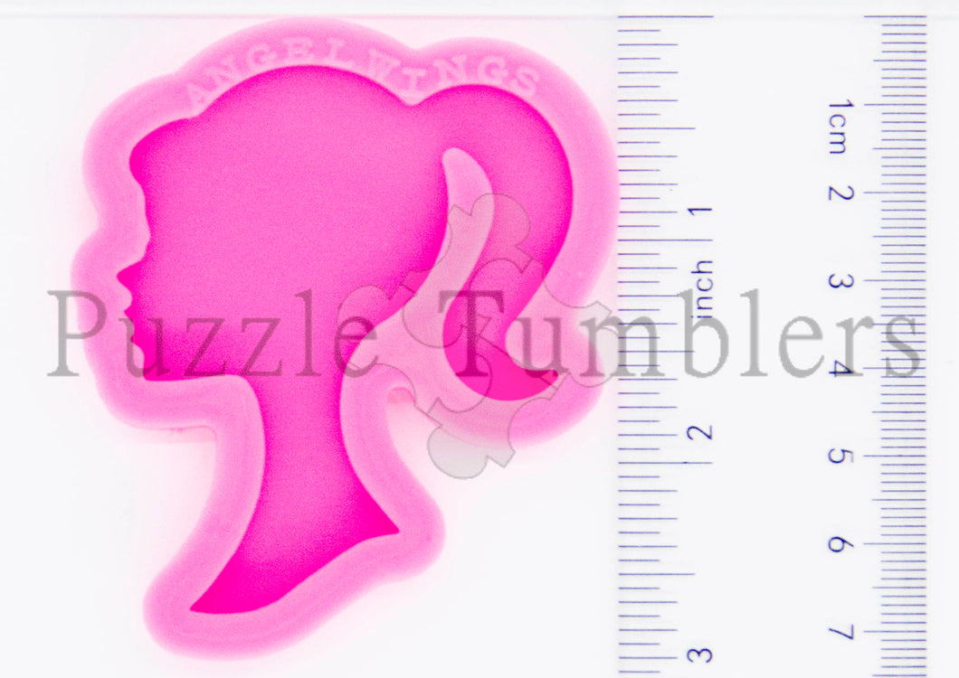 New Doll Head / Portrait - PINK Mold