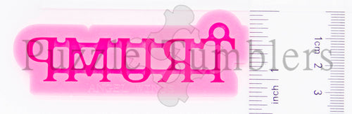 NEW TRUMP Letter Mold- PINK Mold