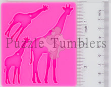Load image into Gallery viewer, Safari Family Molds (Elephant, Monkey, Giraffe, Kangaroo Family)