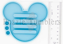 Load image into Gallery viewer, NEW - 5 PIECE MOUSE HEAD COASTER SET - BLUE MOLDS