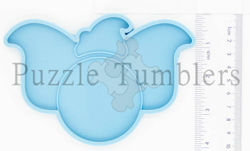 NEW - ELEPHANT WITH HAT COASTER - BLUE MOLDS *GOES WITH THE 3 & 5 PIECE COASTER SET