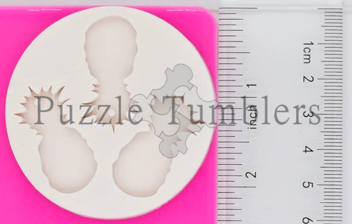 Pineapple Mold Trio