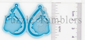 NEW Princess - Blue Mold EARRINGS