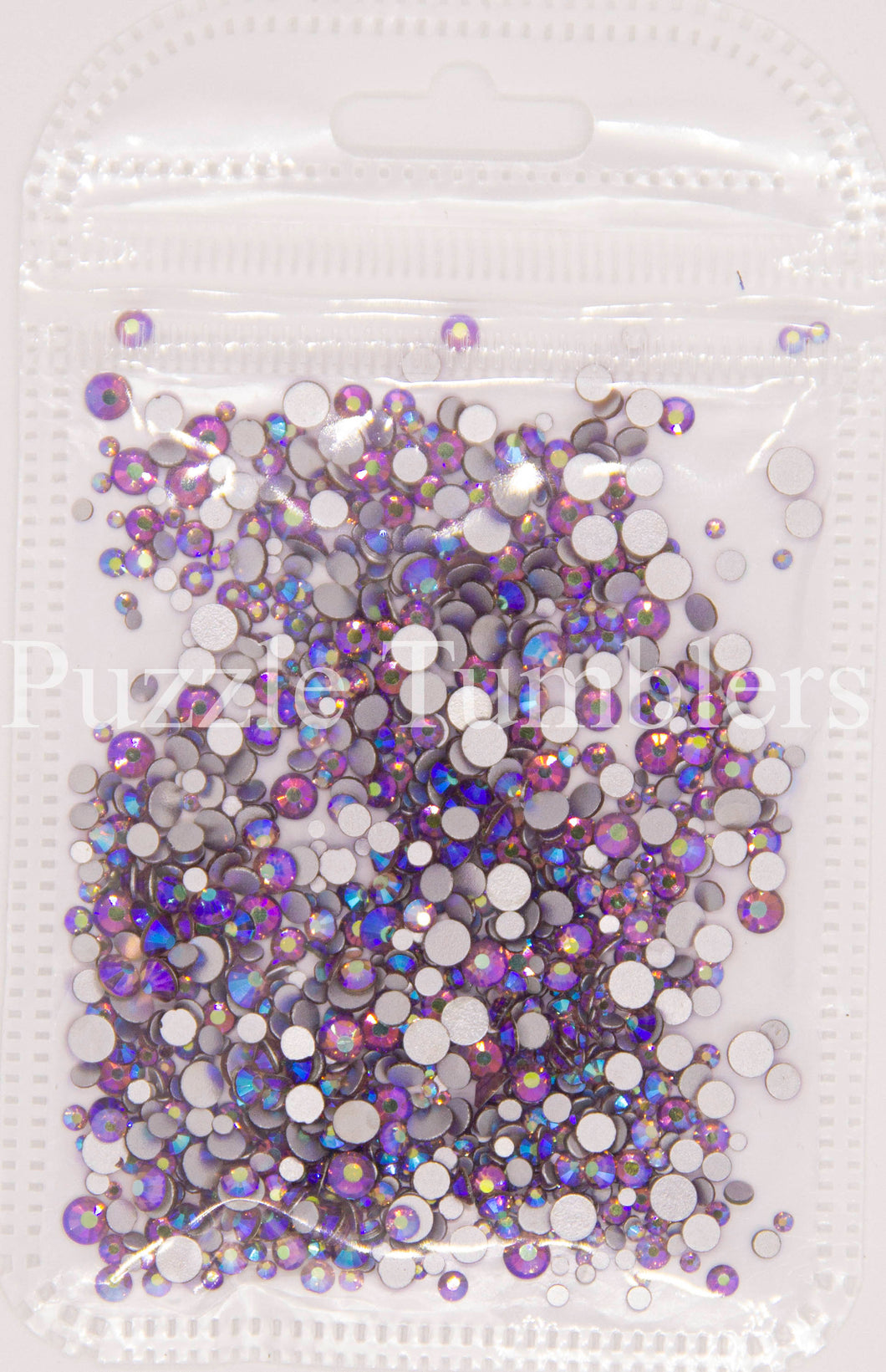 NEW Light Topaz 1000 Piece Variety Rhinestones AB/Clear Glass Crystal Stones (NON-Hot Fix) SS6-12