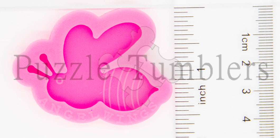 NEW -BUMBLE BEE BADGE REEL - PINK Mold